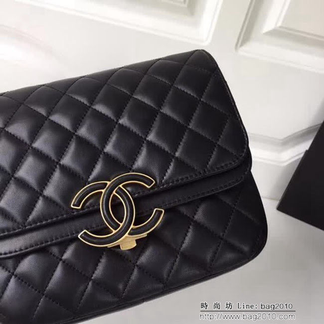 香奈兒CHANEL 2018秋冬系列A57277新款時尚晚宴口蓋包DSC1681